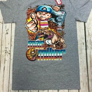 Mac Miller Graffiti Heather Gray Tshirt Various Sz